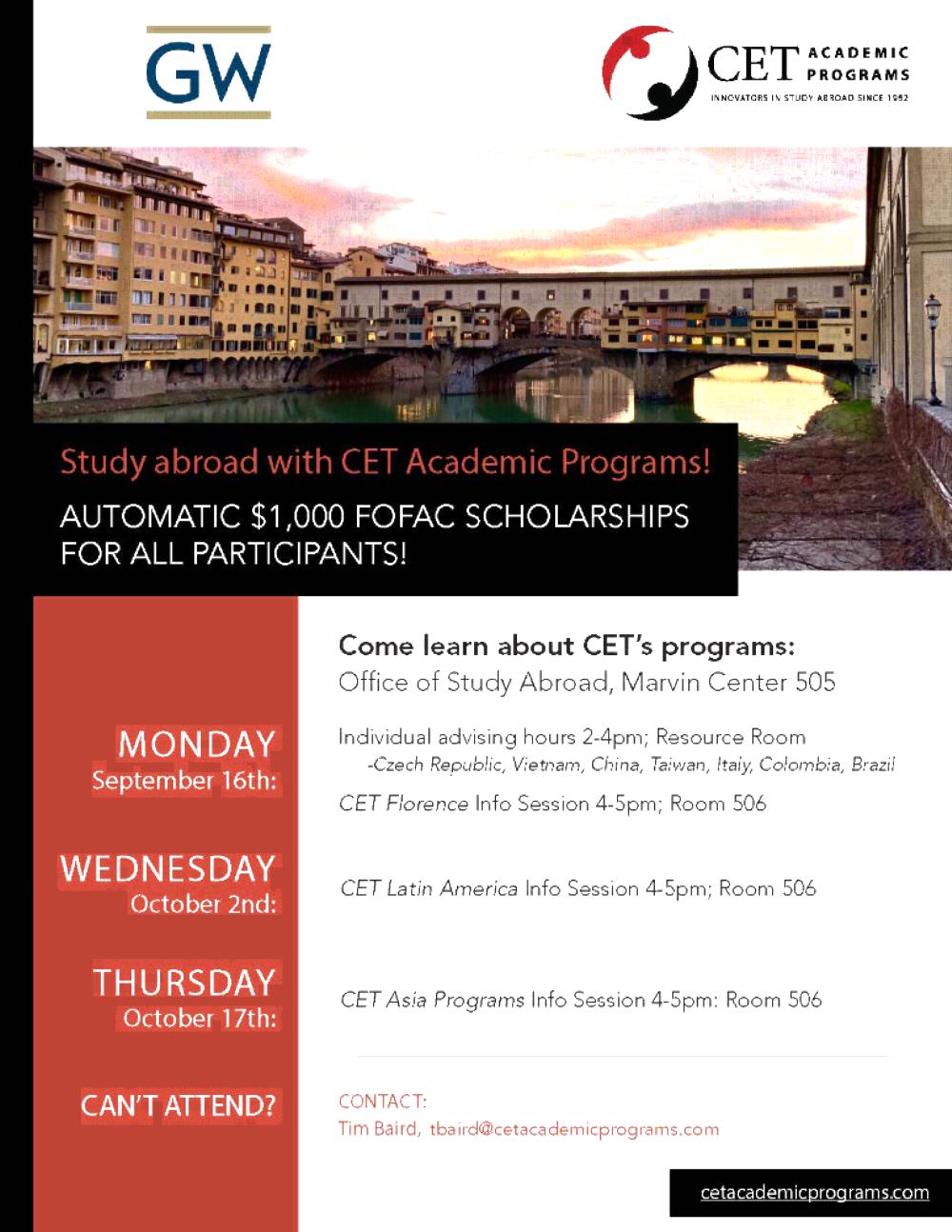 CET Asia Programs Ino Session