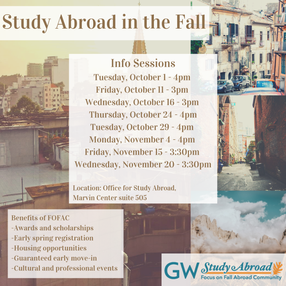 Fall Abroad Info Session